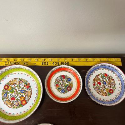 enameled tin bowl set austria