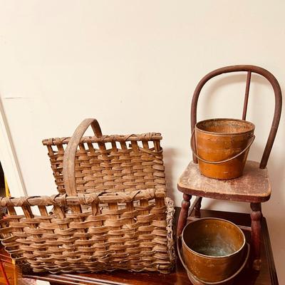primitive antique lot