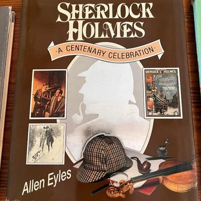 vintage sherlock holmes consulting detective game, book lot