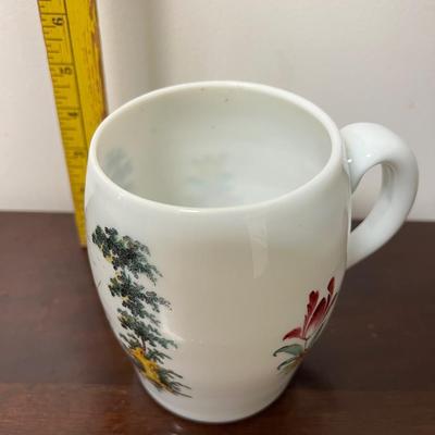 german hand blown milche mug/stein