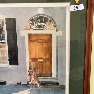 1987 southeastern wildlife exposition framed signed poster