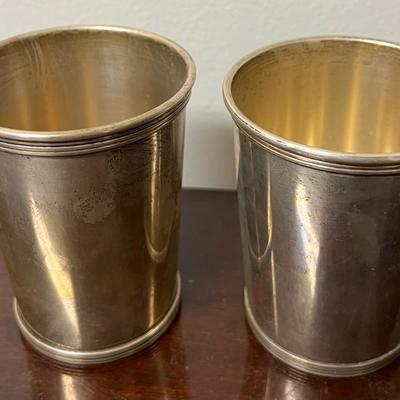 international sterling silver mint julep cup lot