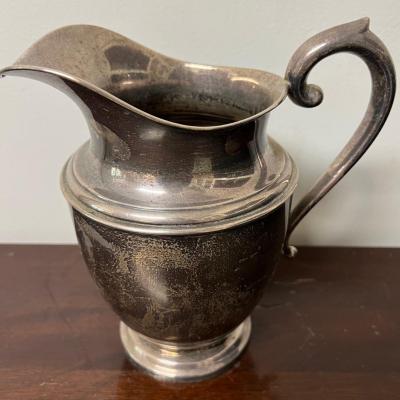 preisner sterling silver tea-water pitcher