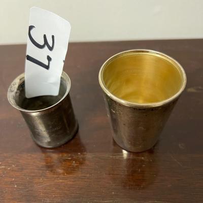 Collectible shot glass lot