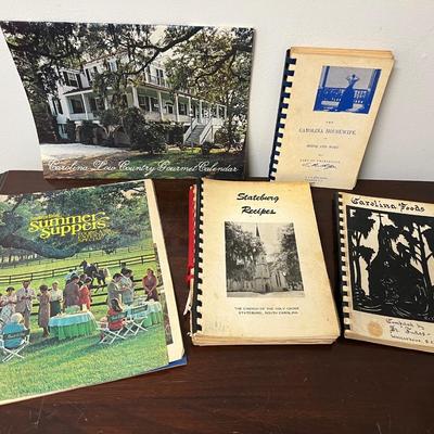 vintage carolina cookbook lot