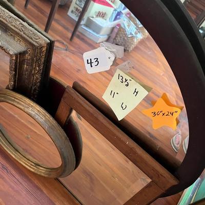 vintage to antique mirror lot