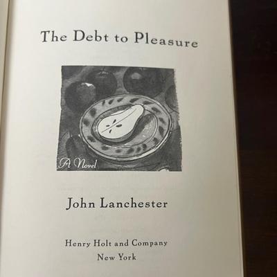 Book "The Debt to Pleasure" John Lanchester