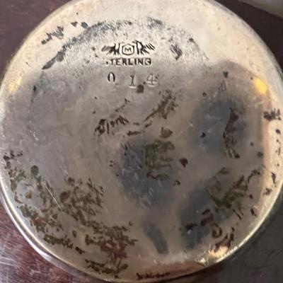 Sterling silver baby cup lot