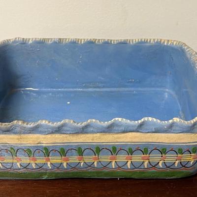 mexican pottery baking dish