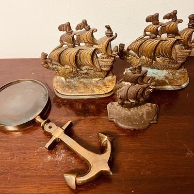 nautical brass lot