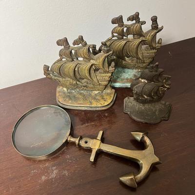 nautical brass lot