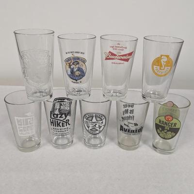 Advertising Pint Glasses