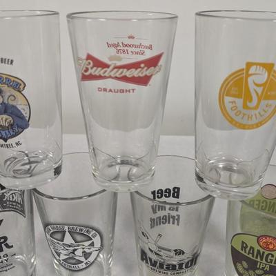 Advertising Pint Glasses