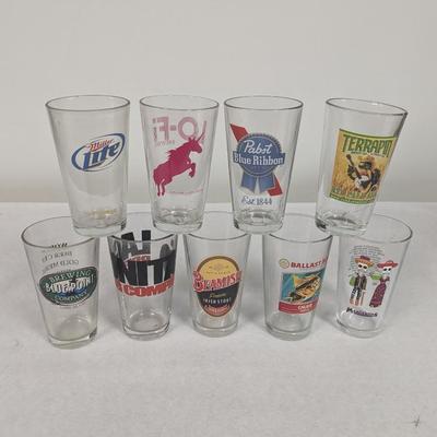 Advertising Pint Glasses