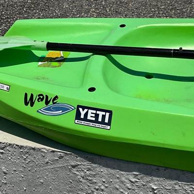 Lot# 183 Green Life Time “ Wave “ Youth Kayak