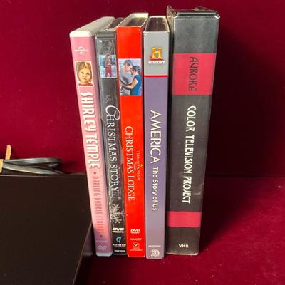 Lot# 189 SONY CD/DVD Player with DVD’s (13)