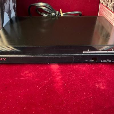 Lot# 189 SONY CD/DVD Player with DVD’s (13)
