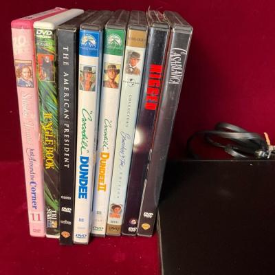 Lot# 189 SONY CD/DVD Player with DVD’s (13)