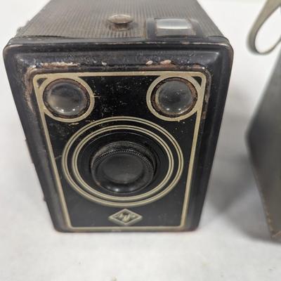Agra Vintage Camera & Anscoflex Flash