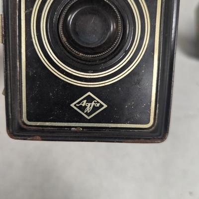 Agra Vintage Camera & Anscoflex Flash