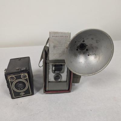 Agra Vintage Camera & Anscoflex Flash