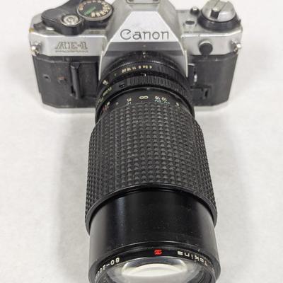 Canon AE-1 Camera With TMC Tokins Lens