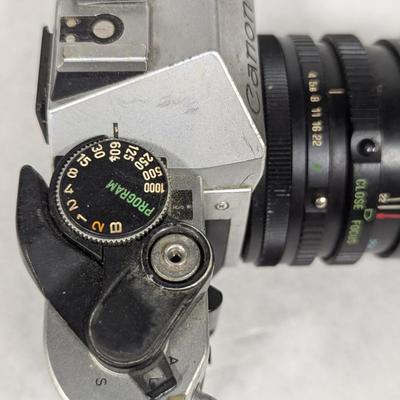 Canon AE-1 Camera With TMC Tokins Lens
