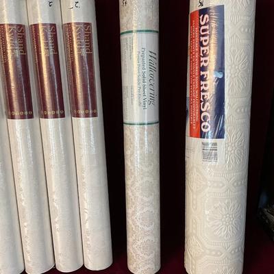 Lot# 200. Ready Pasted Vinyl Wall Covering