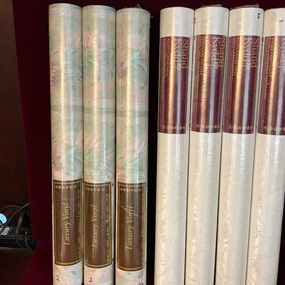 Lot# 200. Ready Pasted Vinyl Wall Covering