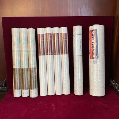Lot# 200. Ready Pasted Vinyl Wall Covering