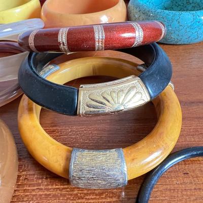 Big Lot Vintage Bracelets Bangles