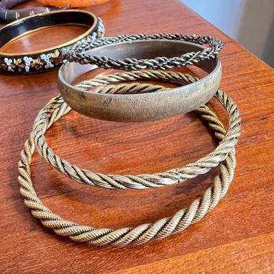 Big Lot Vintage Bracelets Bangles