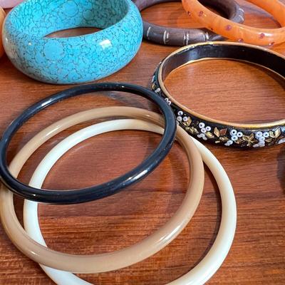 Big Lot Vintage Bracelets Bangles