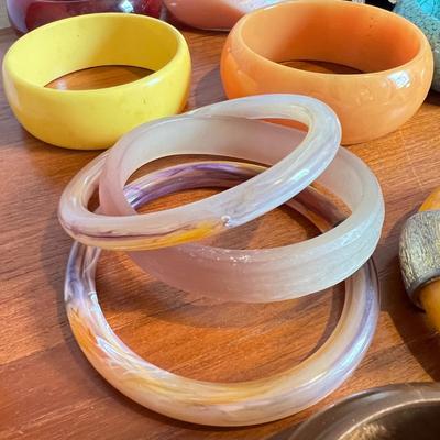 Big Lot Vintage Bracelets Bangles