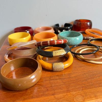 Big Lot Vintage Bracelets Bangles