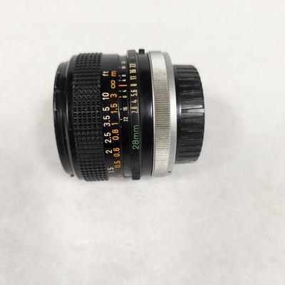 Canon Lens FD 28mm 1:2:8 S.C. Lens