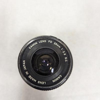 Canon FD 50mm 1:1:8 S.C. Lens