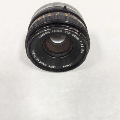 Canon FD 50mm 1:1:8 S.C. Lens