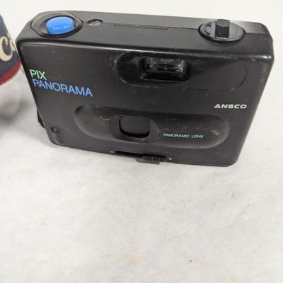 Optical Lens 35mm Canon EOS Rebel S Ansco Pix Panorama Cameras