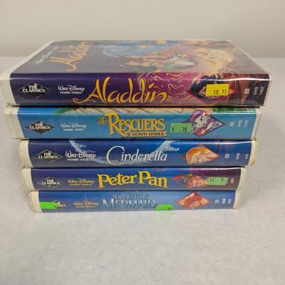 Black Diamond Disney Classic VHS Tapes