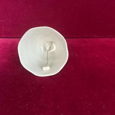 Lot# 213 Vintage Japanese Style Small Porcelain Bell & Two Plates