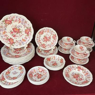 Lot# 219 Lot of Vintage Copeland “Spode Aster” China Set