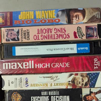 Assortment Of VHS Tapes