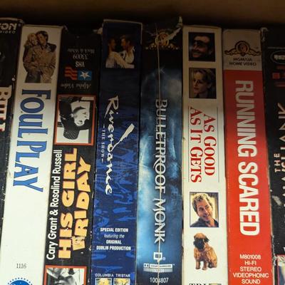 Assortment Of VHS Tapes