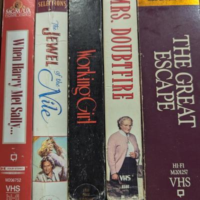 Assortment Of VHS Tapes