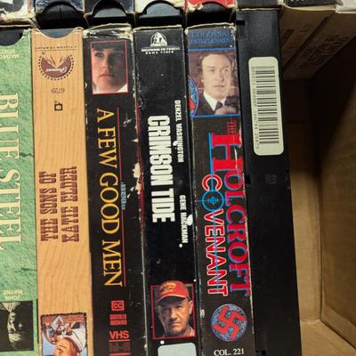 Assortment Of VHS Tapes