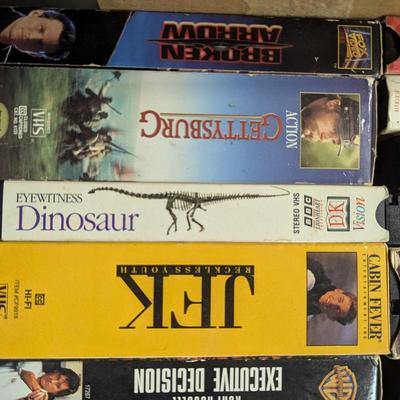 Assortment Of VHS Tapes