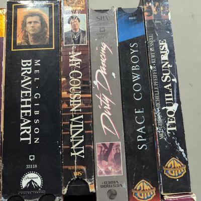 Assortment Of VHS Tapes