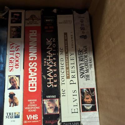 Assortment Of VHS Tapes
