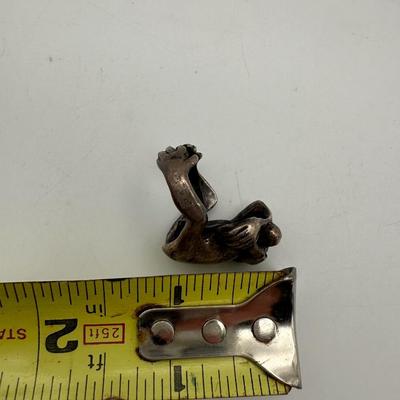 Sterling Silver Monkey Ring